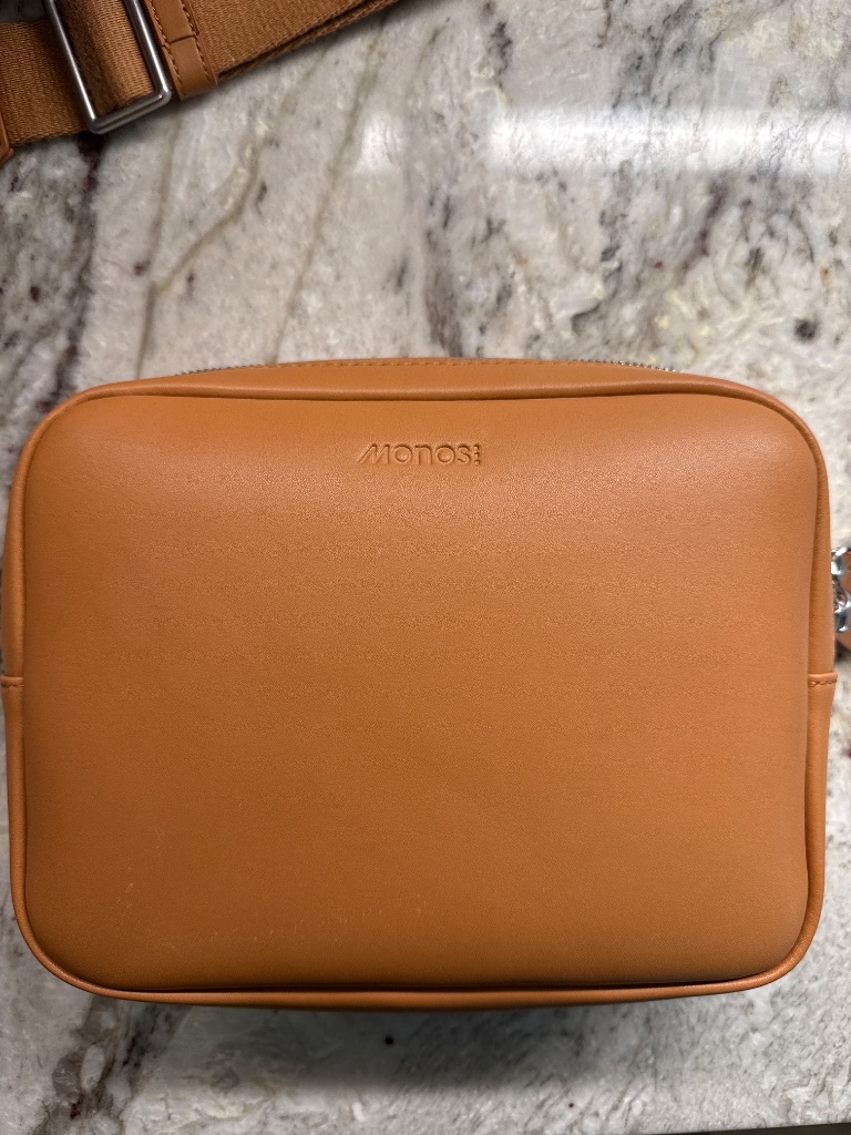Monos Metro Duffel Tan Vegan Leather — image 3 of 6